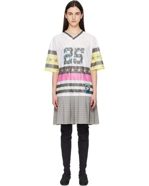 Chopova Lowena Nancy Uniform Jersey Midi Dress - Black