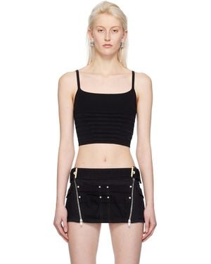 Dion Lee Ventral Compact Tank Top - Black