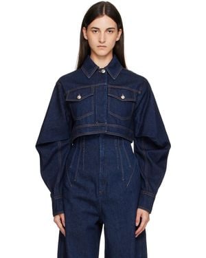 Sportmax Sir Denim Jacket - Blue