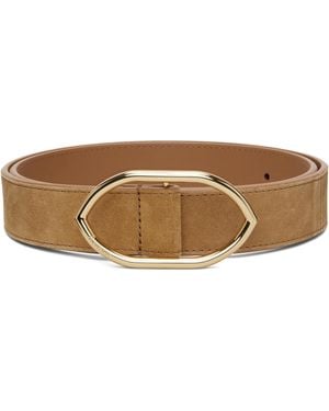 Jacquemus Tan 'La Ceinture Calisson' Belt - Black