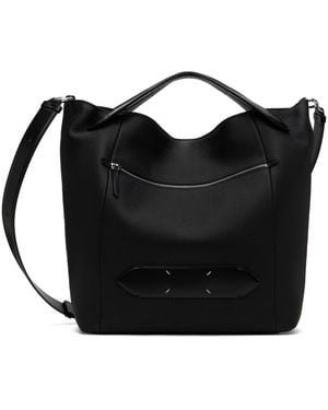 Maison Margiela Soft 5Ac Shopping Tote - Black