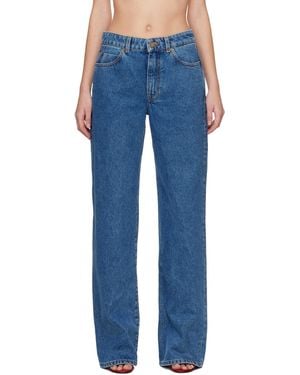 Balmain Straight-leg Jeans - Blue