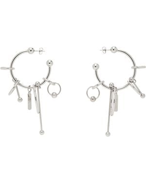 Justine Clenquet Carl Earrings - Black