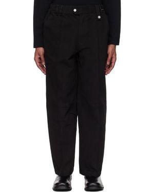 C2H4 Staff Uniform Manuals Work Trousers - Black