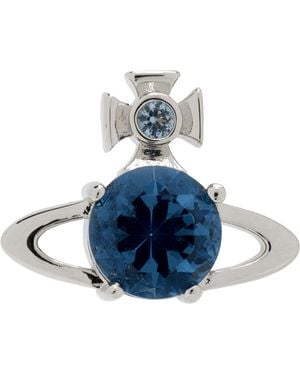 Vivienne Westwood Reina Single Earring - Blue