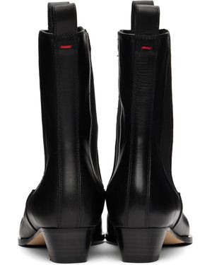Aeyde Tan Kiki Chelsea Boots in Blue | Lyst