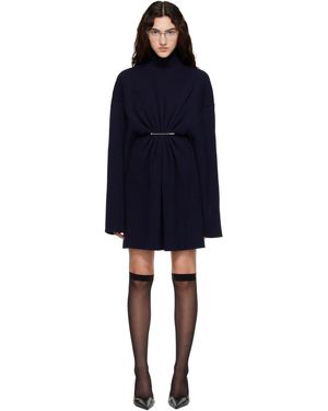 Balenciaga Pinched Minidress - Blue