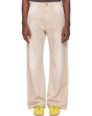 Stockholm Surfboard Club Chino Trousers - Natural