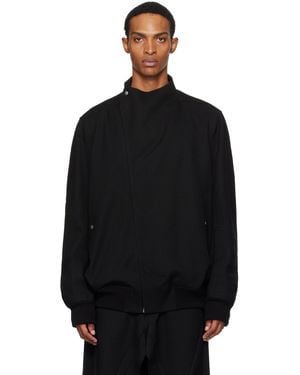 Rick Owens Concordians Flight Jacket - Black