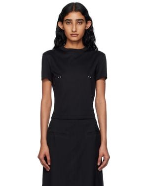 Mugler Pierced Baby T-Shirt - Black