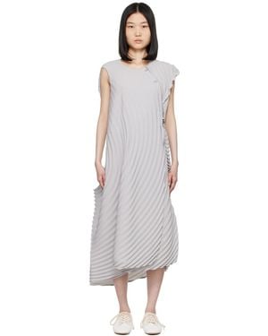 Issey Miyake Resonant Pleats Maxi Dress - Black