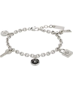 Marc Jacobs Button Charm Bracelet - Black