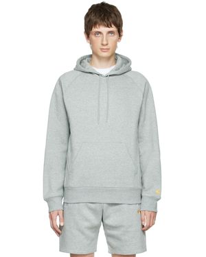 Carhartt グレー Chase フーディ