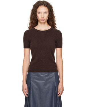 STAUD Easy Cashmere T-Shirt - Black