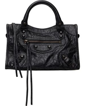 Balenciaga ブラック ミニ Le City バッグ