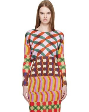 Pleats Please Issey Miyake Harmony T-Shirt - Orange
