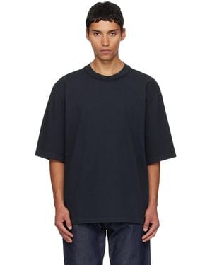 Camiel Fortgens T-Shirt Surdimensionné Bleu Marine