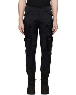 Julius Prism Cargo Trousers - Black