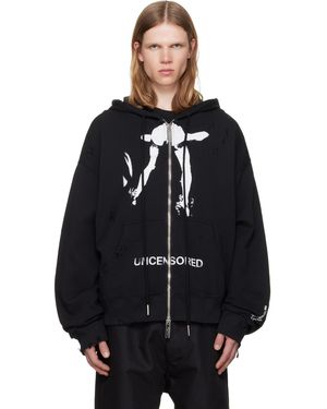 MATIERES FECALES Cul Hoodie - Black