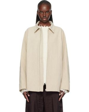 Lauren Manoogian Canvas Work Jacket - Natural