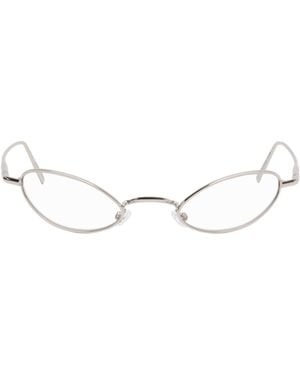 Acne Studios Steel Glasses - Metallic