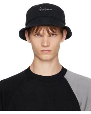 Yohji Yamamoto Y-3 Kuro Bucket Hat - Black