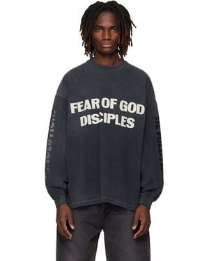 Fear Of God Relaxed 'Disciple' T-Shirt - Black