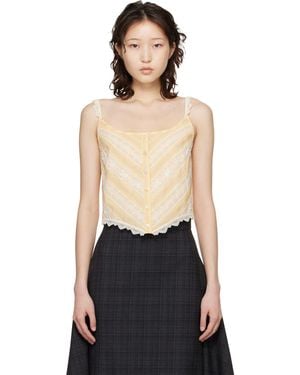 Anna Sui Corset Top - Black