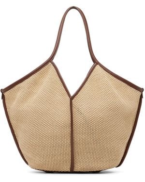 Hereu Calella Soft Raffia Tote - Natural