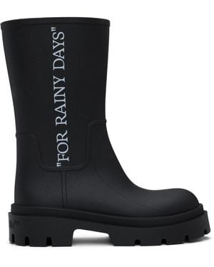 ミドルブーツ OFF WHITE Women Boots OWID022F22LEA0011010 Black Off-White(オフホワイト) ミドルブーツ(レディース) - 海外通販