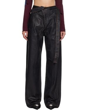 OTTOLINGER Glazed Baggy Jeans - Black