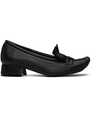 PAULA CANOVAS DEL VAS Toro Loafers - Black