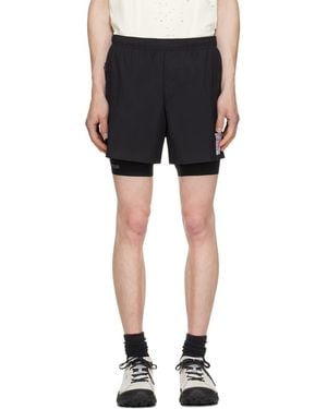 Satisfy Rippy Cordura 5 Trail Shorts - Black
