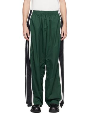 Vetements Iconic Tracksuit Track Trousers - Green