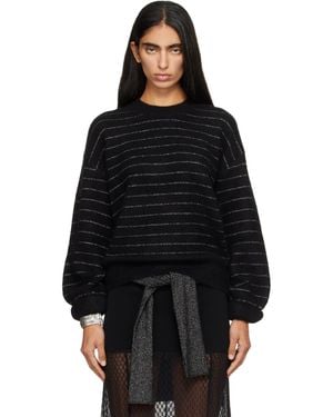 Isabel Marant Stacy Lurex Jumper - Black