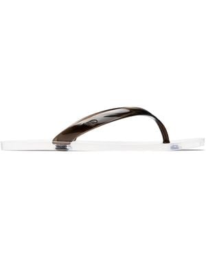 Ancient Greek Sandals Jelly Flip-Flops - Black