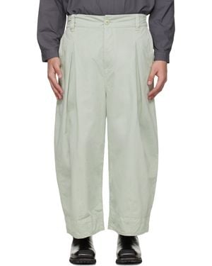 Toogood Taupe 'The Etcher' Trousers - Multicolour