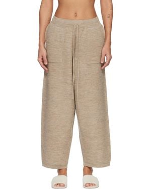 Lauren Manoogian Fine Terry Trousers - Natural