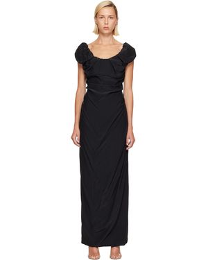 Vivienne Westwood Ginnie Amber Maxi Dress - Black
