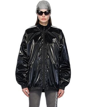 Doublet Zip Track Jacket - Black