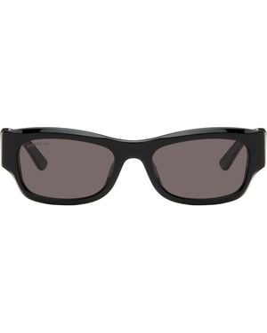 Balenciaga Rectangular Sunglasses - Black