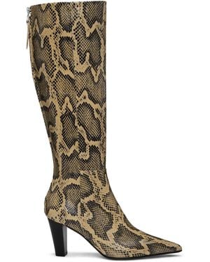 Aeyde Cecilia Tall Boots in Black | Lyst