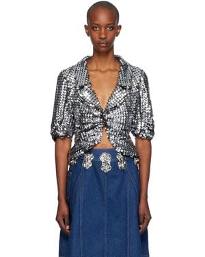 Anna sui silver maxi sale