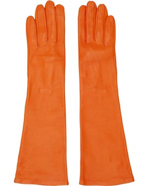 Handsome Stockholm Essentials Long Gloves - Orange