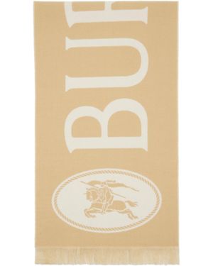 Burberry Écharpe À Image À Logo Ekd - Neutre