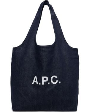 A.P.C. Ninon Tote - Blue