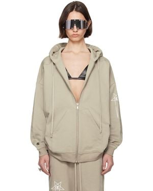Rick Owens オフホワイト Championエディション Jumbo Jason's フーディ - ナチュラル
