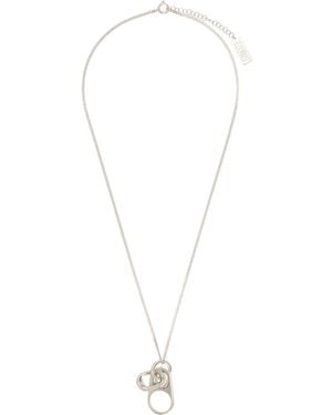 MM6 by Maison Margiela Pop Tag Necklace - Metallic