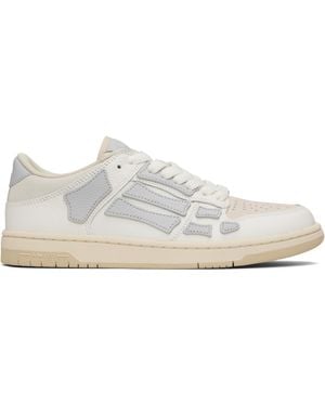 Amiri Skel Top Low Sneakers - Black