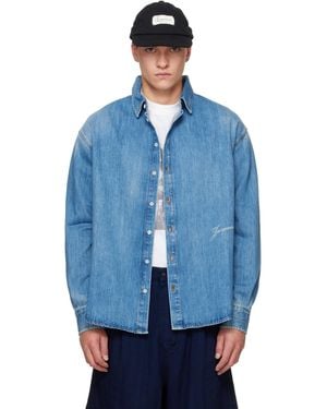 Jacquemus 'The Simon De-Nîmes' Denim Shirt - Blue